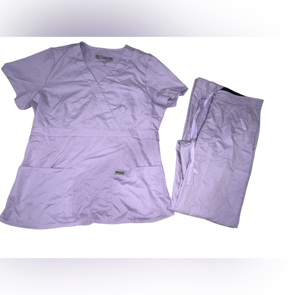 Grey's Anatomy Lavender Scrub Set